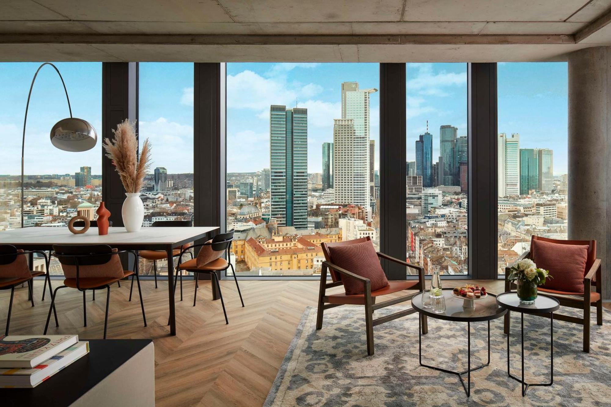 Nh Collection Frankfurt Spin Tower Hotell Frankfurt am Main Exteriör bild