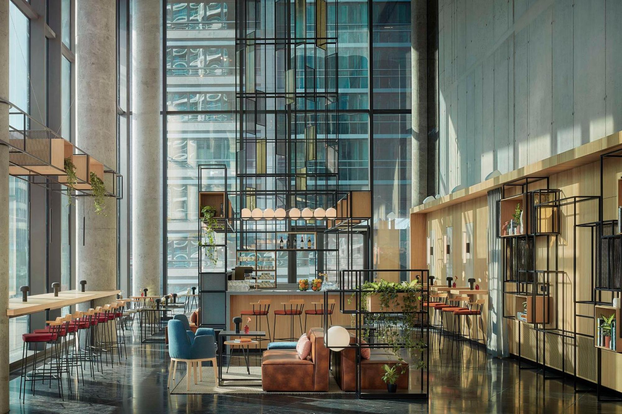 Nh Collection Frankfurt Spin Tower Hotell Frankfurt am Main Exteriör bild