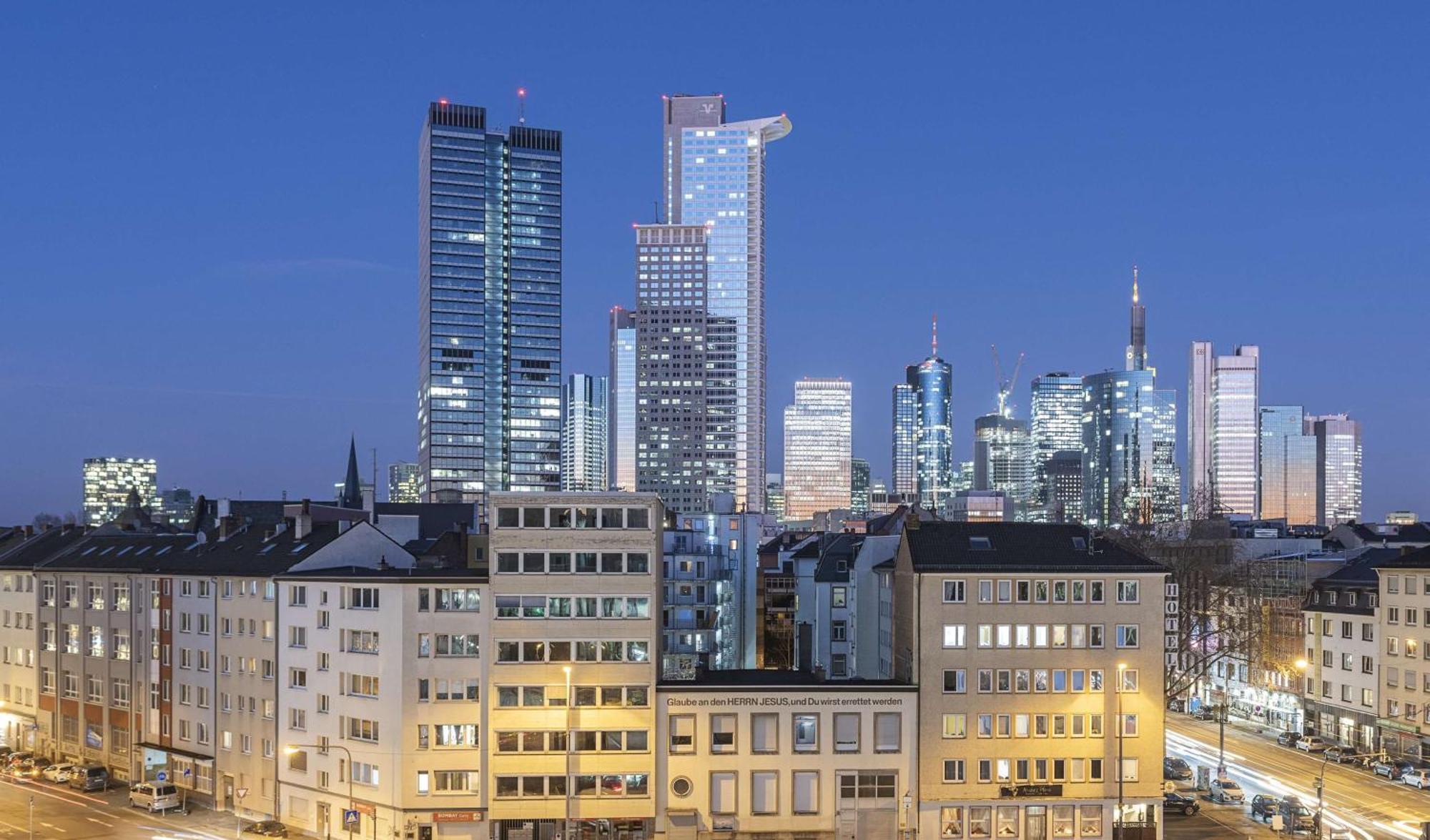 Nh Collection Frankfurt Spin Tower Hotell Frankfurt am Main Exteriör bild