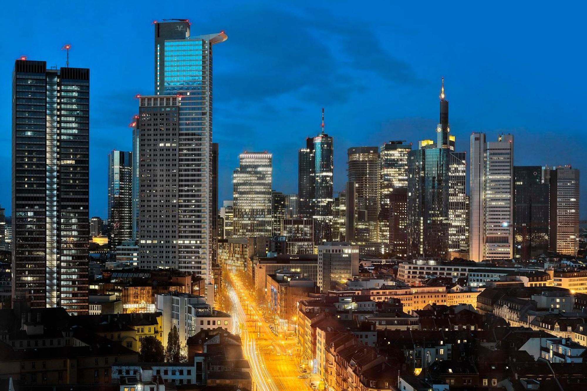 Nh Collection Frankfurt Spin Tower Hotell Frankfurt am Main Exteriör bild